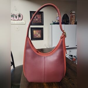 Coach Ergo Hobo Leather Bag In Colorblock